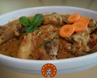 Road Runner Chicken in Peanut Butter Sauce | Zimbabwe Recipe