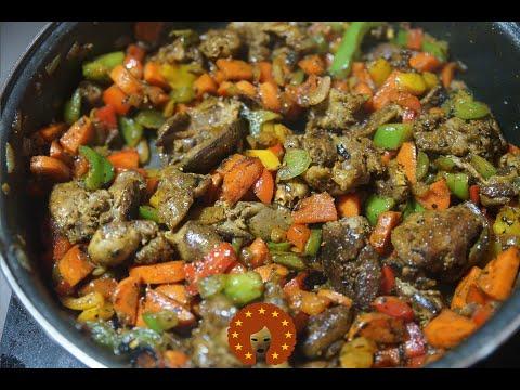 How To Make Mixed Vegetable With Chicken Liver | Quick, Easy & Healthy African Recipe | #recipe13