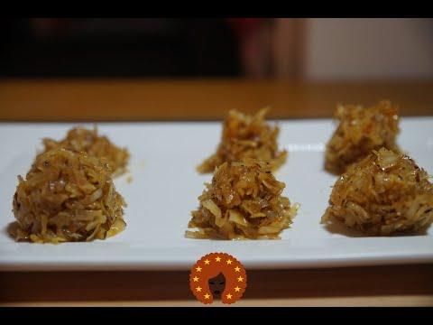 How To Make Delicious West African Coconut Caramel Candy | Coconut Candy Recipe | African Snacks