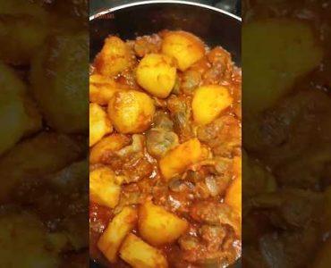 Gizzards & Potatoes Meal | Quick & Delicious Food